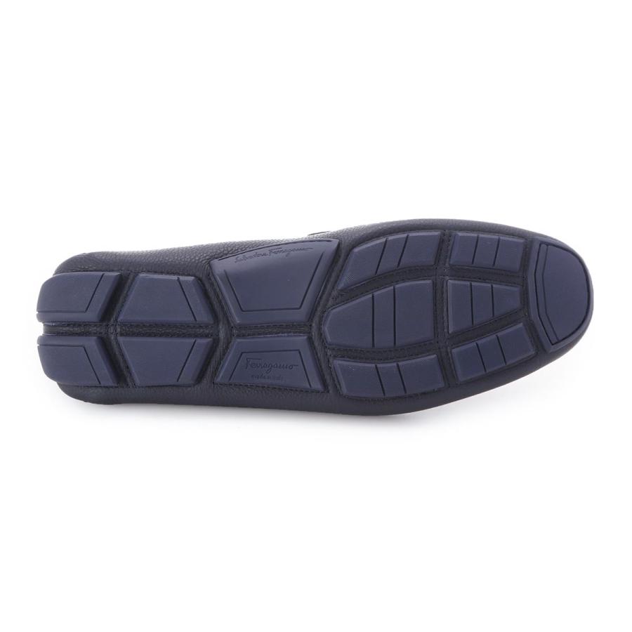 フェラガモ FERRAGAMO ドライビングシューズ FRONT 4 ワイズ:EEE スリッポン 大きいサイズあり メンズ front4-02b796-732481-bluemarineの画像