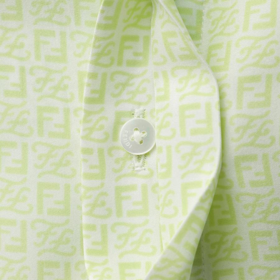 FENDI（フェンディ） 半袖シャツ グリーン メンズ fs0795-ai8p-f1fxo