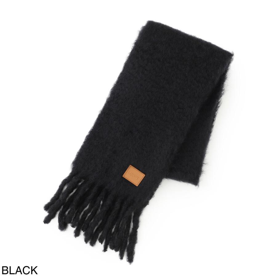 LOEWE（ロエベ） マフラー スカーフ レディース fsa6ss1x05-1100-black