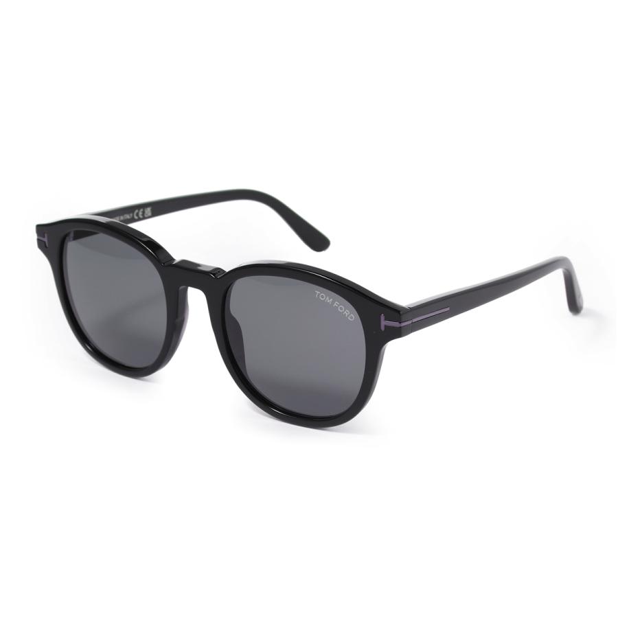 TOMFORD FT0752-N JAMESON 01A サングラス Tom Ford Jameson Smoke Oval Men's Sunglasses FT0752-N 01A 50