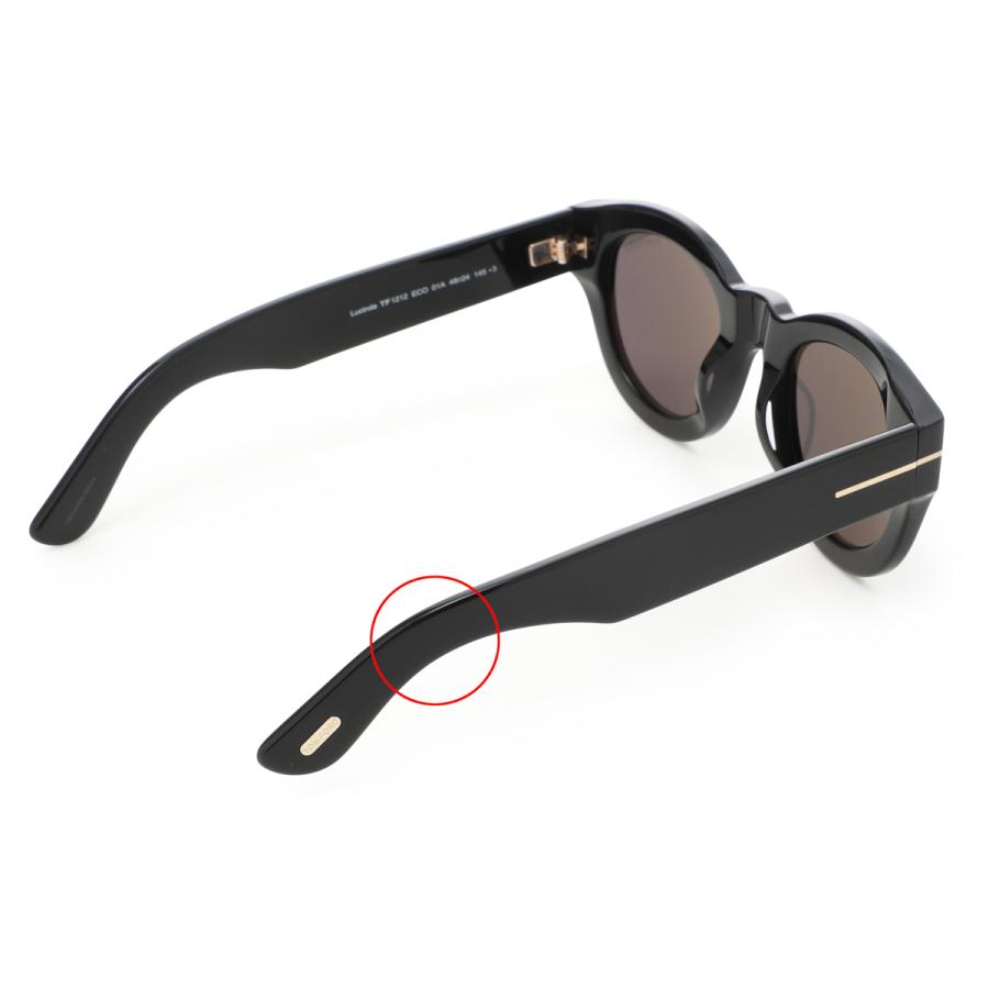 【値下げ】TOM FORD サングラス ブラック TOM FORD（トムフォード） サングラス FT1212 LUCIDA ブラック メンズ