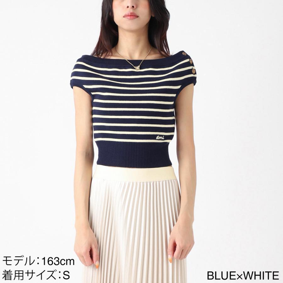 AMI Alexandre Mattiussi アミパリス AMI PARIS サマーセーター TOP