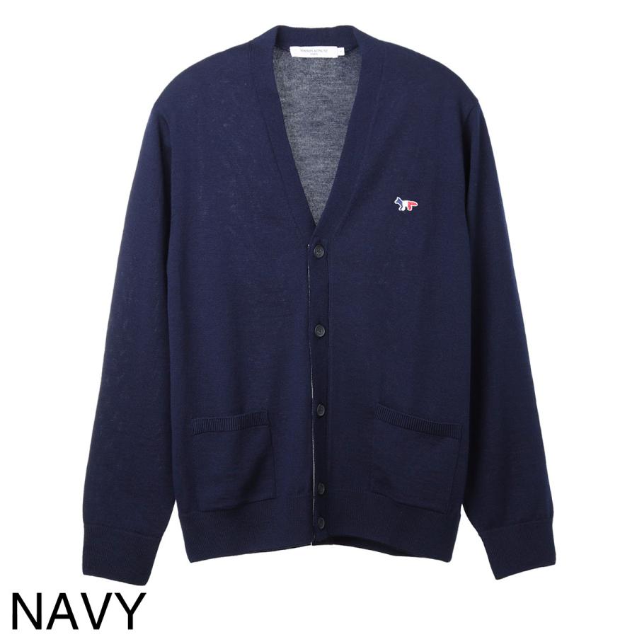 新品タグ付き■メゾンキツネ　ラムウール　ニットカーディガン　狐ワッペン　青 楽天市場】[TIME SALE] Maison Kitsune メゾンキツネ フォックスヘッド