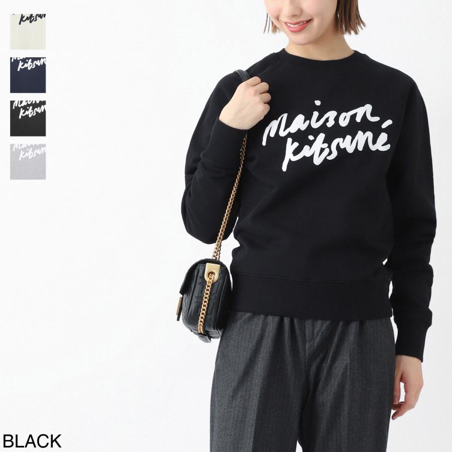 メゾンキツネ MAISON KITSUNE スウェット HANDWRITING ADJUSTED 