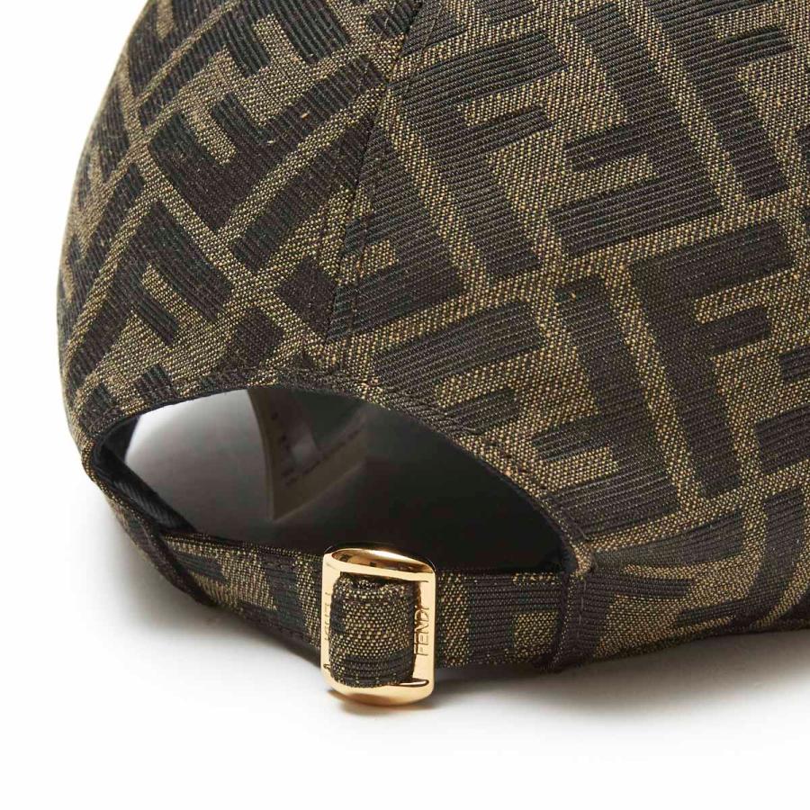 FENDI（フェンディ） ベースボールキャップ ブラウン レディース