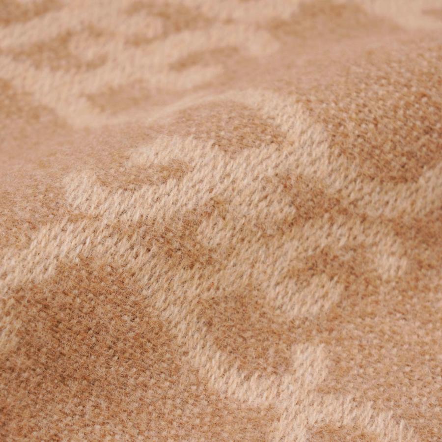 美品　FENDI リバーシブル　ズッカ　総柄　ベージュ×ブラウン　中判　マフラー FENDI フェンディ マフラー ストール レディース fxt324-ahrf