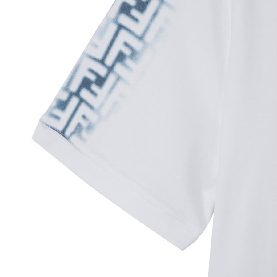 FENDI フェンディ クルーネック半袖Tシャツ ホワイト メンズ