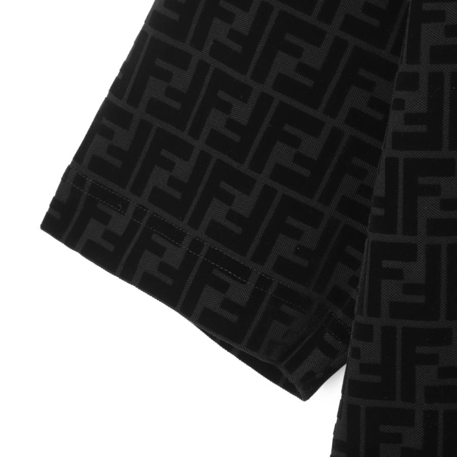FENDI（フェンディ） クルーネックTシャツ ブラック メンズ fy0936