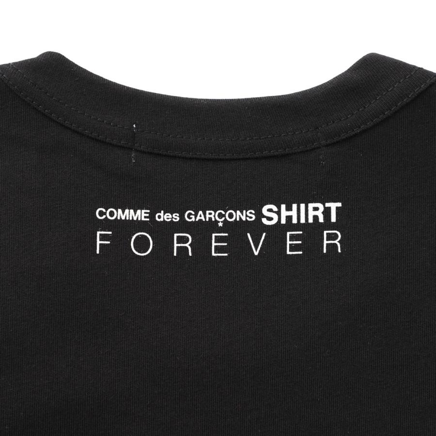 COMME des GARÇONS SHIRTS FOREVER ロンT 黒　M COMME des GARÇONS SHIRTS FOREVER ロンT 黒 M COMME des