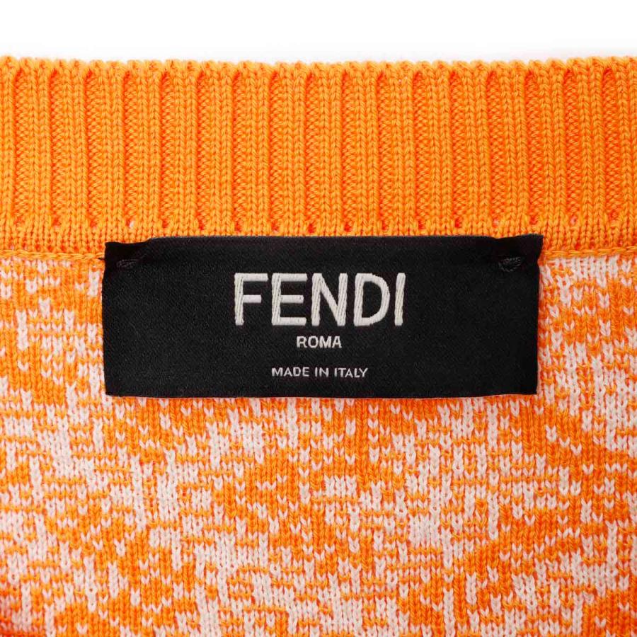 FENDI（フェンディ） クルーネック半袖ニット 大きいサイズあり メンズ