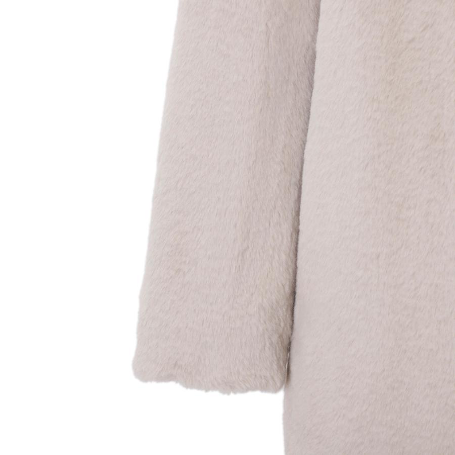 HERNO（ヘルノ） ファーコート SOFT FAUX FUR シングルコート 大きいサイズあり レディース gc000411d-12422 ...