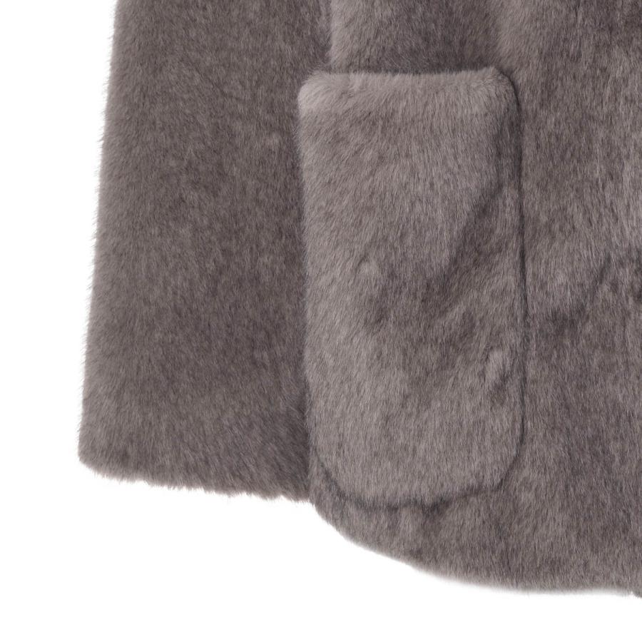 HERNO（ヘルノ） コート ファー MELANGE ALTERNATIVE MINK FUR