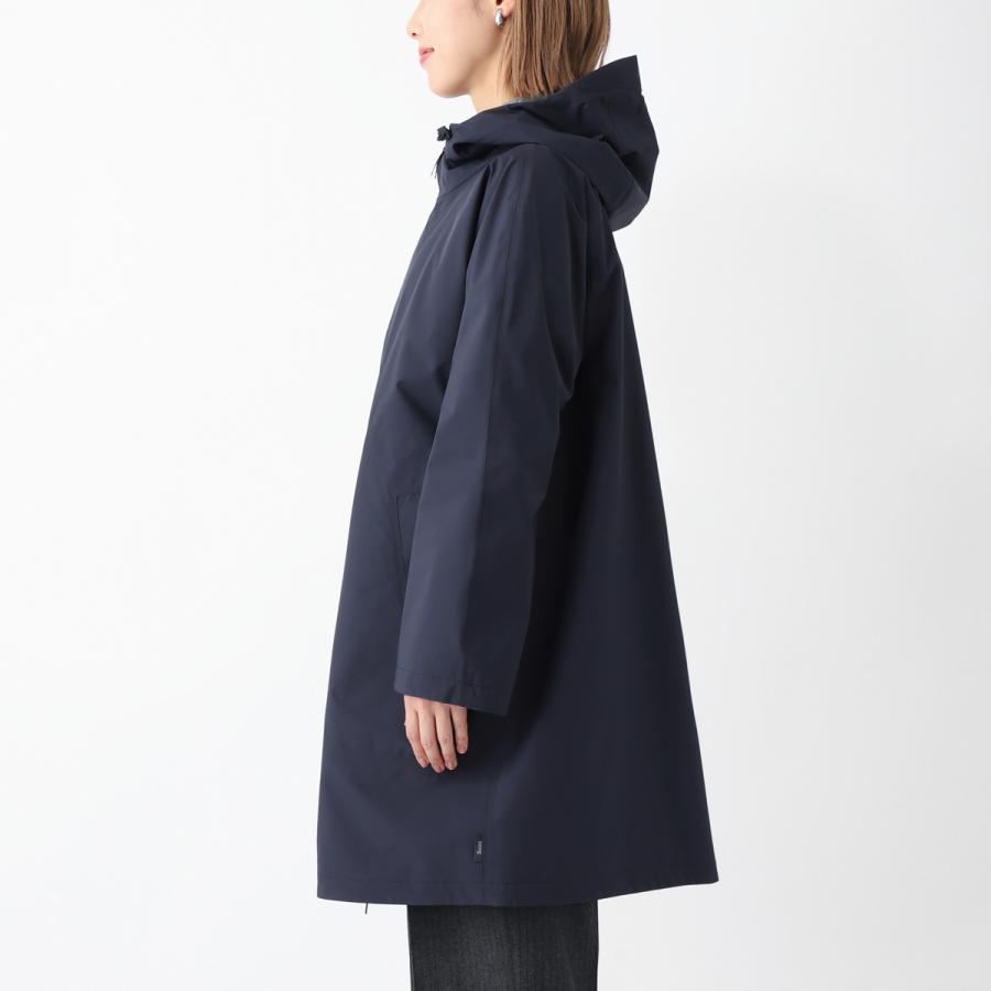 美品☆HERNO ヘルノ フーデッド ダブルジップ コート スプリングコート HERNO - ヘルノHERNO スプリングコート テクノタフタパーカー 42