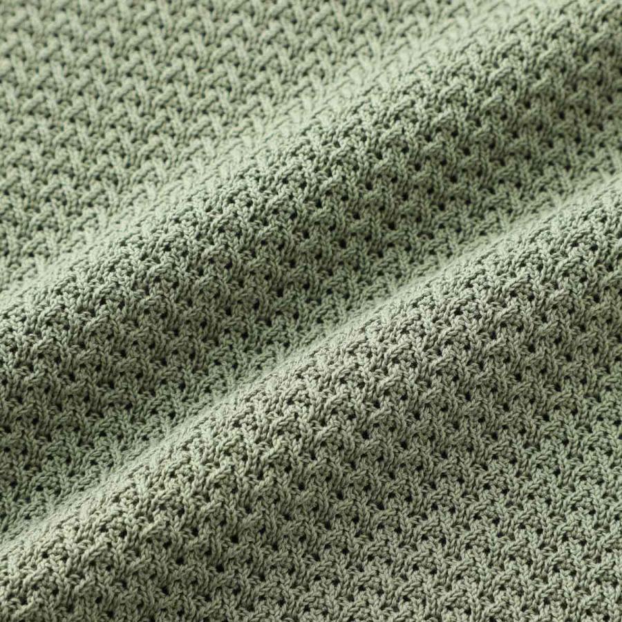 フィリッポ デ ローレンティス FILIPPO DE LAURENTIIS クルーネック 半袖ニット CREWNECK SWEATER SS CREPE COTTON クレープコットン 大きいサイズあり メンズの画像