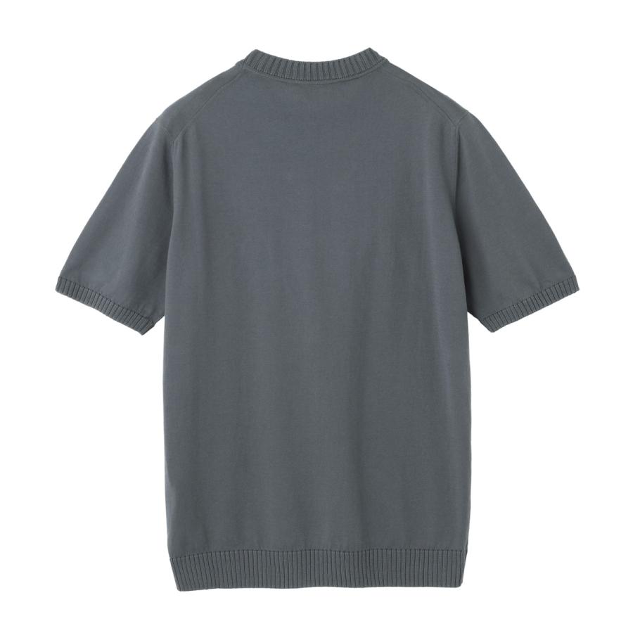 フィリッポ デ ローレンティス FILIPPO DE LAURENTIIS クルーネック 半袖ニット CREWNECK SWEATER SS CREPE COTTON クレープコットン 大きいサイズあり メンズの画像