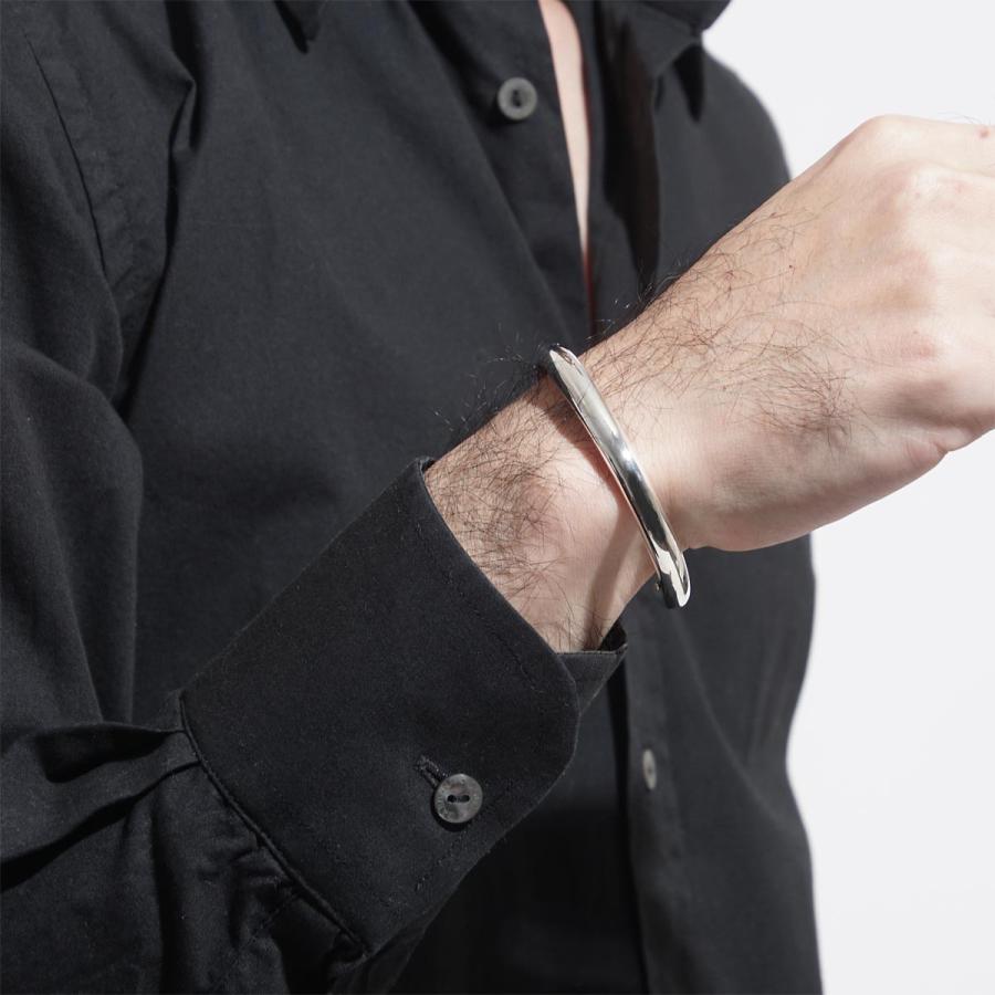 ガーデル GARDEL バングル HOURSE HORN BRACELET ブレスレット シルバー メンズ gdb-063-sv-svの画像