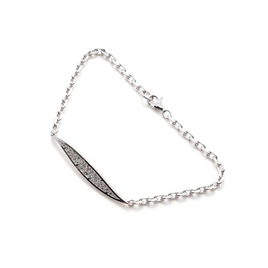 ガーデル GARDEL ブレスレット NATURAL LEAF BRACELET シルバー メンズ レディース gdb-067-sv-cz | GARDEL