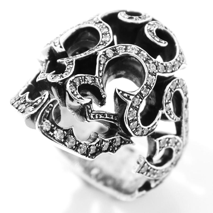 ガーデル GARDEL リング SURVIVE SKULL RING 指輪 シルバー メンズ gdr037pv-sv-cz