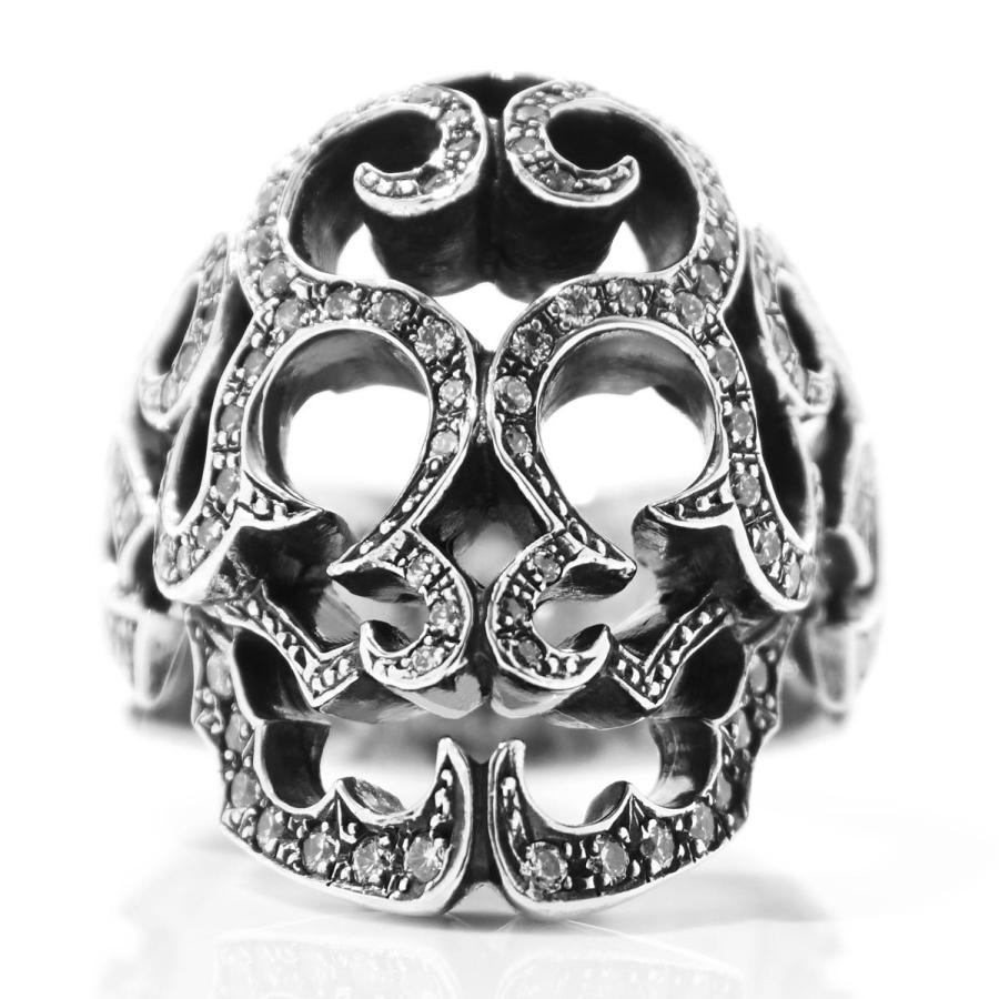 GARDEL（ガーデル） リング SURVIVE SKULL RING 指輪 シルバー メンズ