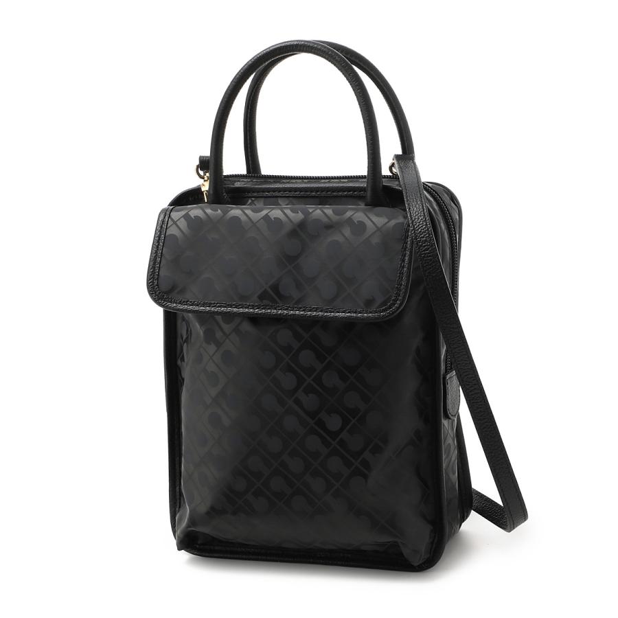 GHERARDINI ゲラルディーニ　2WAYショルダーバッグ　ナイロン　黒系 GHERARDINI（ゲラルディーニ） ショルダーバッグ CLASSIC SMALL HOBO