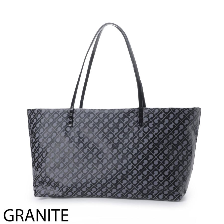【美品】 GHERARDINI トートバッグ 総柄 ブラック&グレー ゆかさん GHERARDINI（ゲラルディーニ） バッグ トートバッグ CABAS MEDIA SOFTY