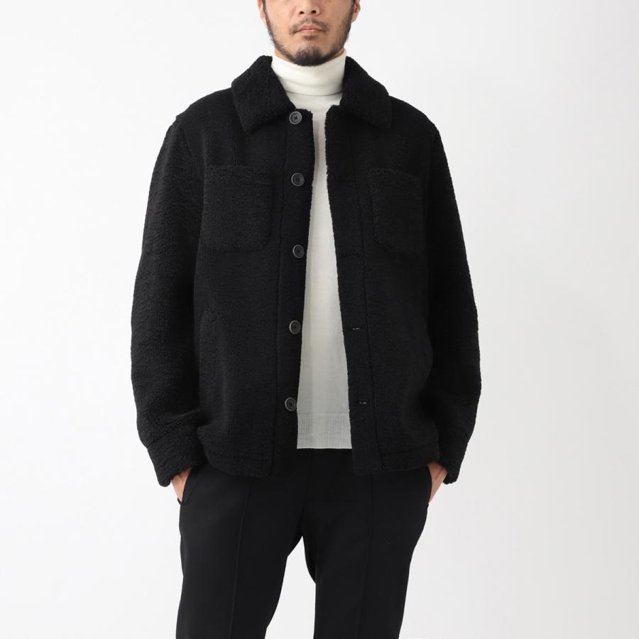 HERNO（ヘルノ） ボアジャケット 大きいサイズあり ブラック メンズ gi000432u-12659-9300 : モダンブルーYahoo ...