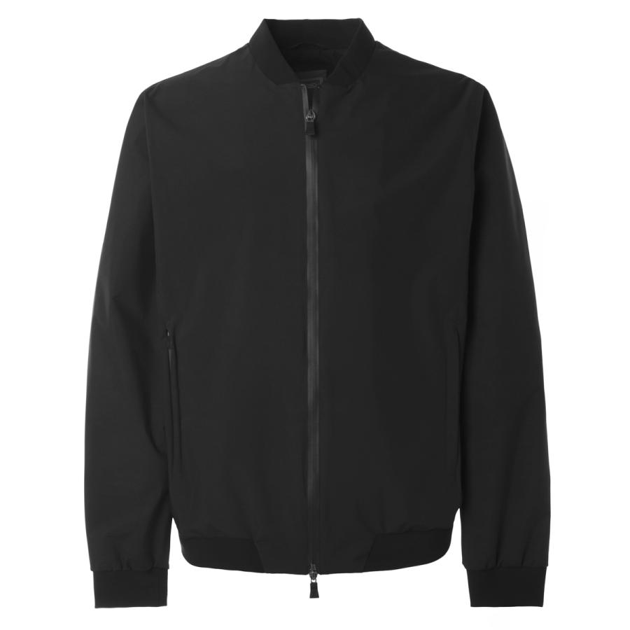 未使用 HERNO ヘルノ ブルゾン 42 ブラック 黒 HERNO（ヘルノ） ブルゾン FUNCTIONAL WARDROBE 2 LAYER WINDSTOPPER