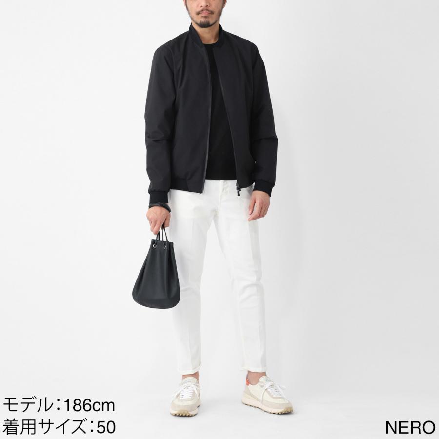 c*i様 新品Herno 定価152900ブラック ボンバージャケット メンズ イージーウール ボンバージャケット ブラック | Herno® (ヘルノ)