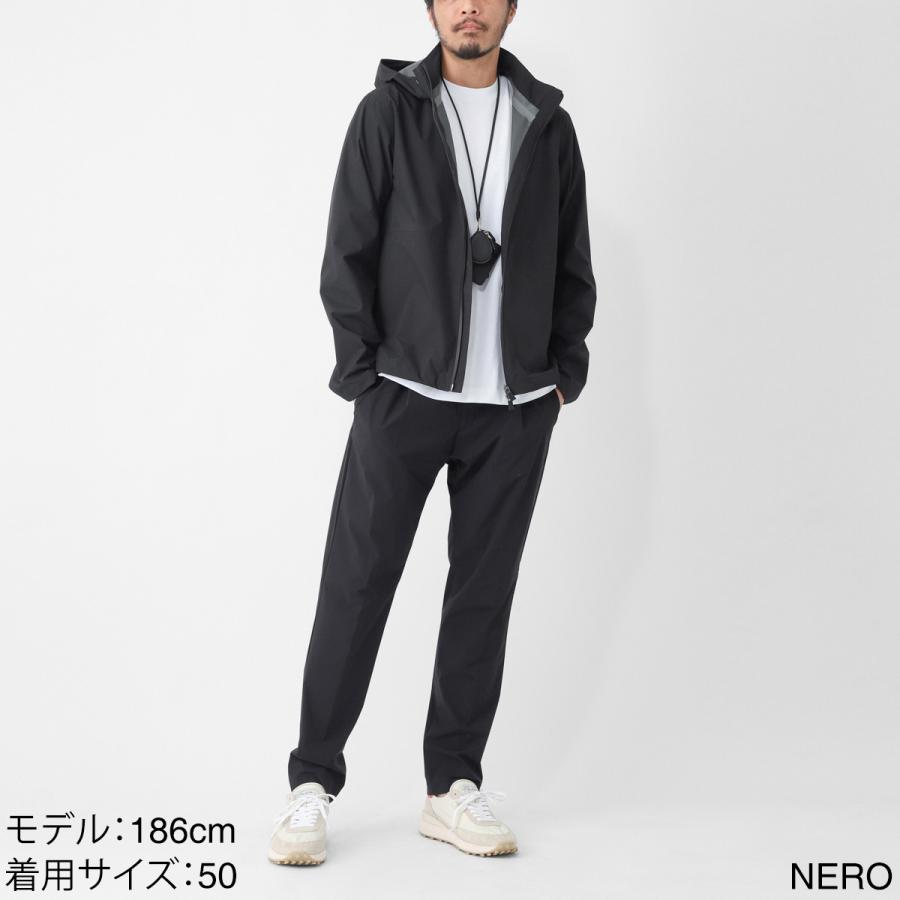 未使用 HERNO ヘルノ ブルゾン 42 ブラック 黒 HERNO（ヘルノ） パーカー ブルゾン ニット フルジップ ダブルジップ