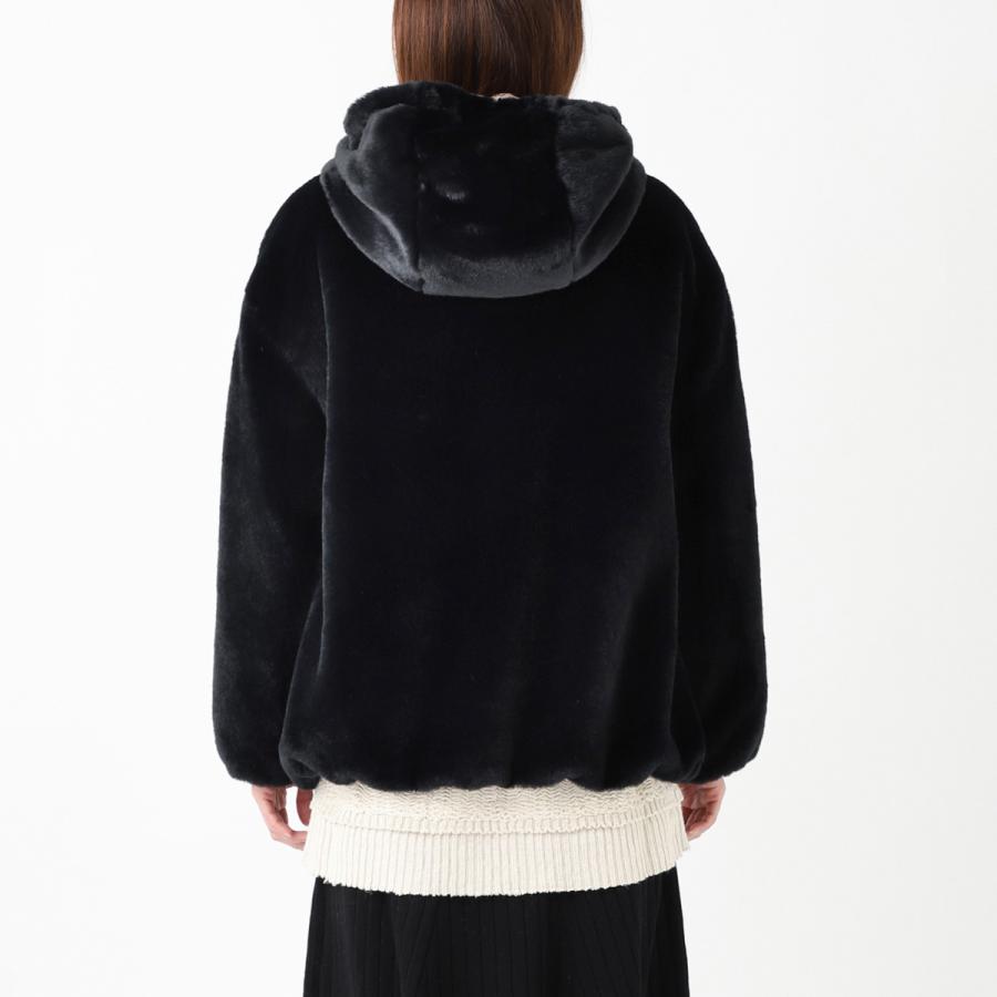 HERNO（ヘルノ） ボアジャケット SOFT OVERSIZE BOMBER 大きいサイズあり レディース gi0138d-12422 ...