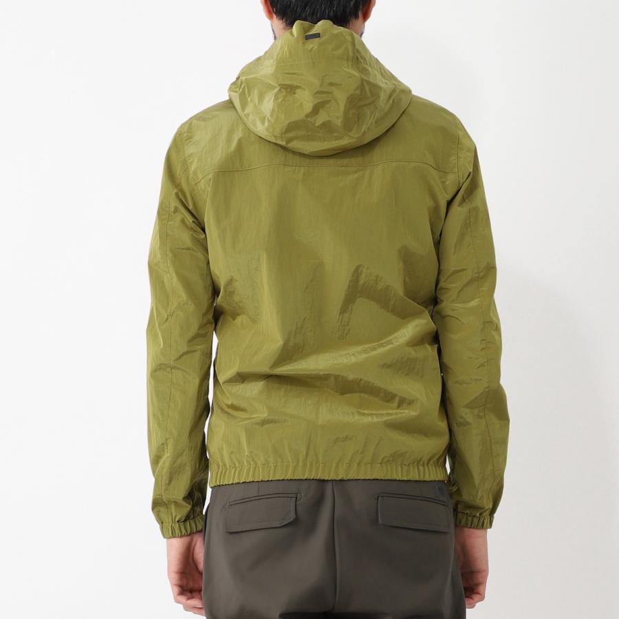 HERNO ヘルノ ウインドブレーカー LAMINAR イエロー メンズ