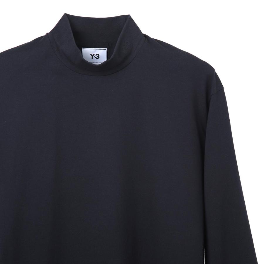 Y-3 ワイスリー モックネック 長袖Tシャツ M CLASSIC MOCK NECK LS