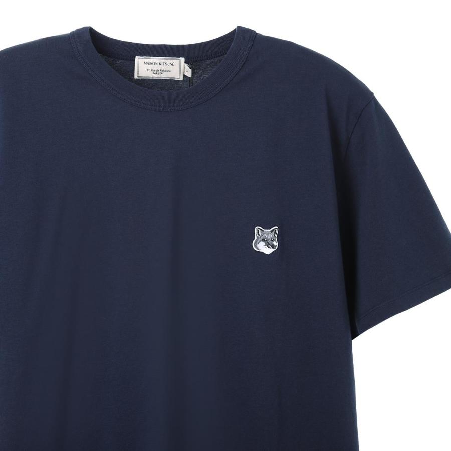 MAISON KITSUNE（メゾン キツネ） クルーネック Tシャツ GREY FOX HEAD