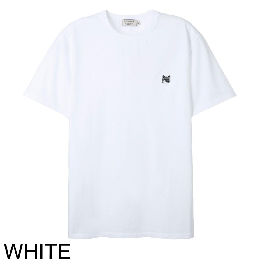 MAISON KITSUNE（メゾン キツネ） クルーネック Tシャツ GREY FOX HEAD