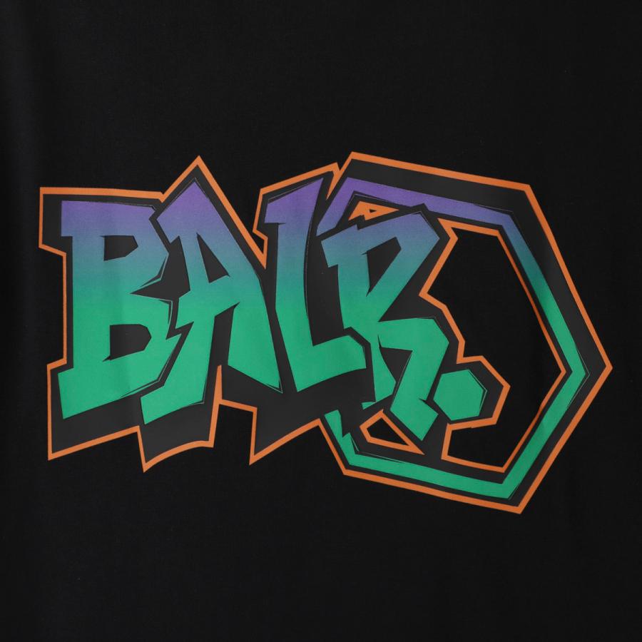 ボーラー BALR. クルーネックTシャツ OLAF STRAIGHT GRAFFITI T-SHIRT メンズ olaf-straight-graffiti-tshirt-jetblack｜mb-y｜09
