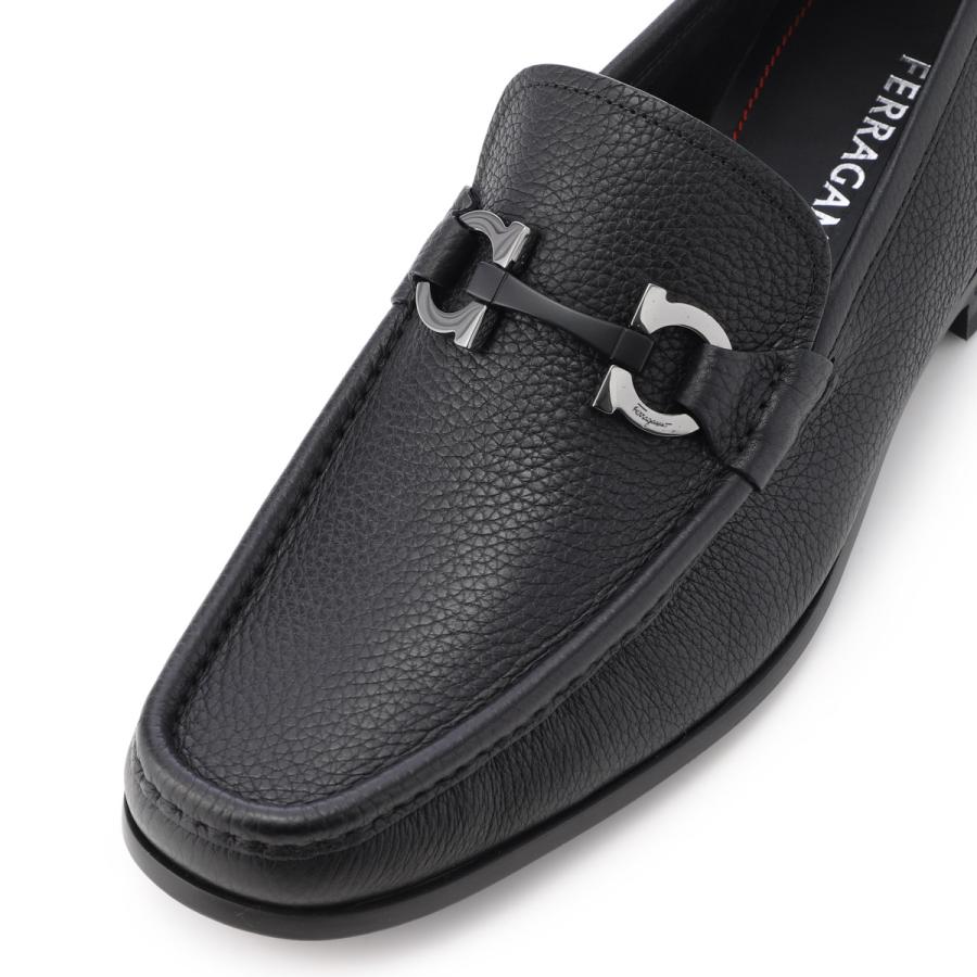 フェラガモ FERRAGAMO ビットローファー GRANDIOSO モカシン 大きいサイズあり ブラック メンズ grandioso-29392-642848-neroの画像
