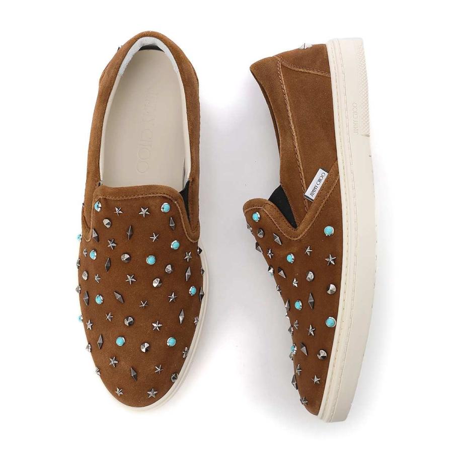 ジミーチュウ Jimmy Grove Choo スリッポン Grove グローブ ブラウン スニーカー ブラウン スニーカー メンズ Grove Oqq Sugar Turquoise Mix Grove Oqq Sugar モダンブルー店