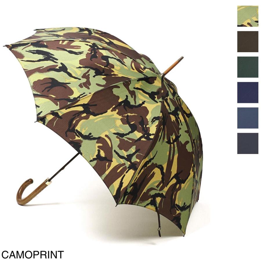 フォックスアンブレラズ FOX UMBRELLAS 傘 GT1 Polished Umbrella Hardwood gt1-lightgrained-camoprint Handle 【売り切り御免！】 メンズ 特別送料無料