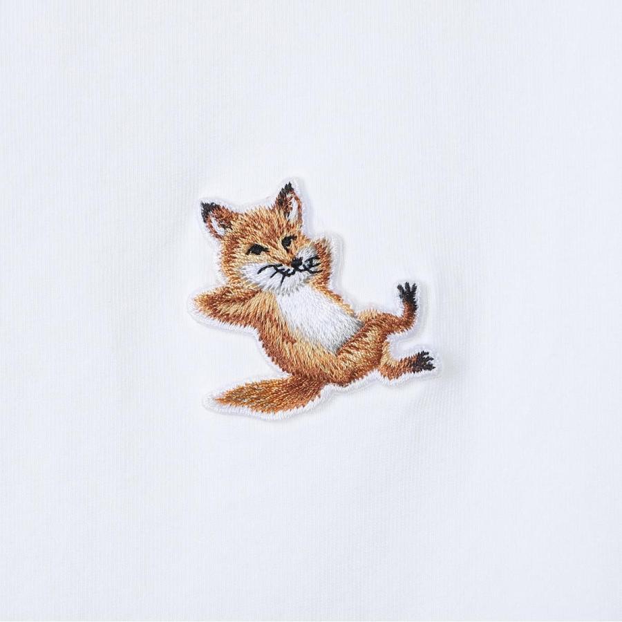 メゾンキツネ Maison Kitsune クルーネック Tシャツ ホワイト メンズ レディース Gukj0010 Gukj0010 W Wk モダンブルーyahoo 店 通販 Yahoo ショッピング