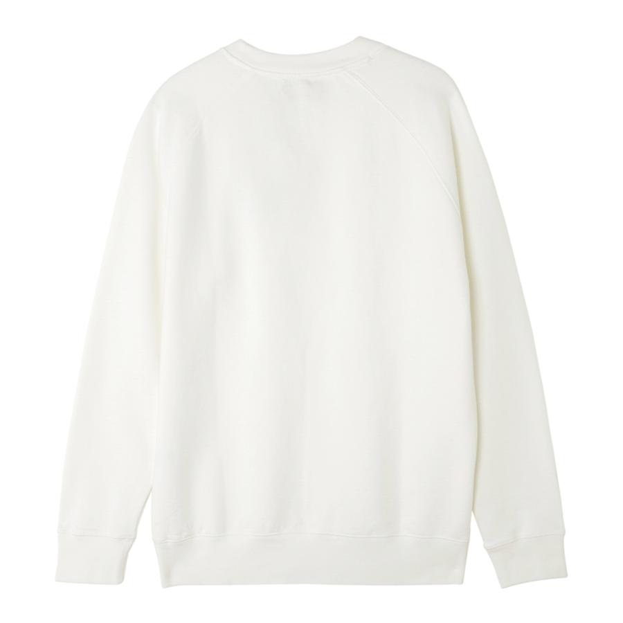 MAISON KITSUNE(メゾンキツネ) トレーナー サイズS レディース - 白 長袖 MAISON KITSUNE（メゾン キツネ） Kitsune Parisien Sweatshirts