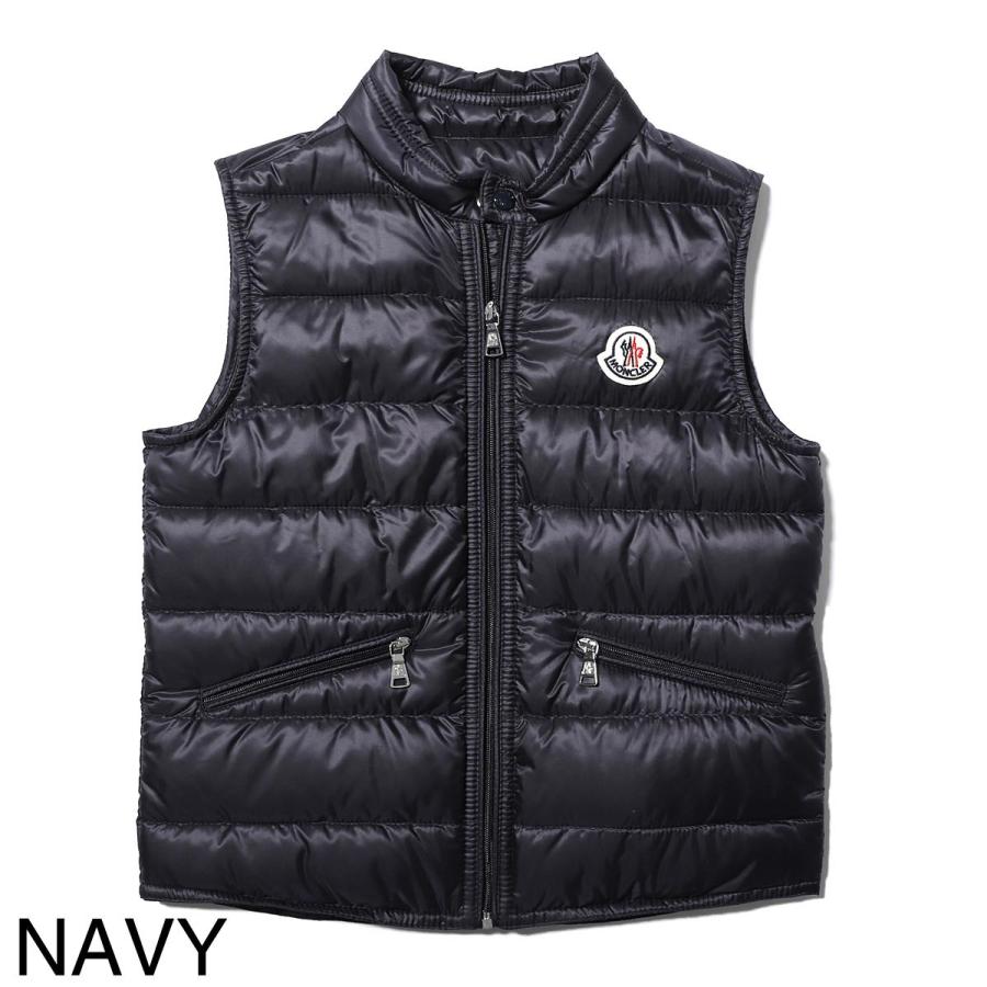 MONCLER LONGUE SAISON ダウンベスト サイズ0 ネイビー