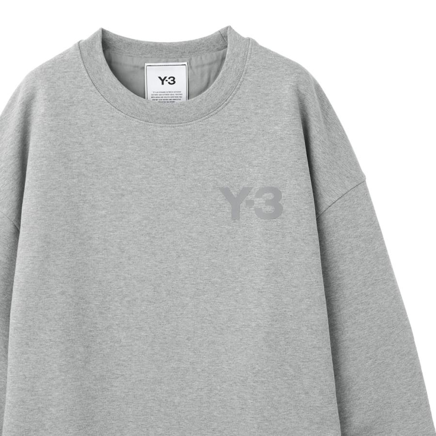 Y-3 ワイスリー スウェットシャツ グレー メンズ gv4195-mgreyh