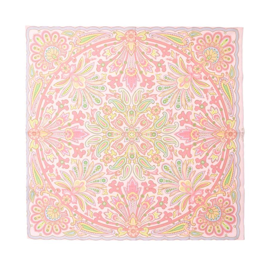 ETRO エトロ ペイズリー柄 バンダナ スカーフ ETRO（エトロ） スカーフ ペイズリー柄 マルチカラー フォラード