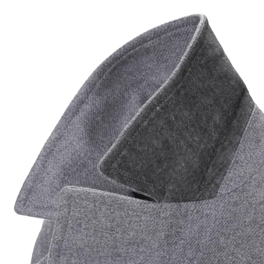 ヒューゴボス　ウール ダブルブレスト ピーコート グレー ボスヒューゴボス BOSS HUGOBOSS ダブルブレストコート