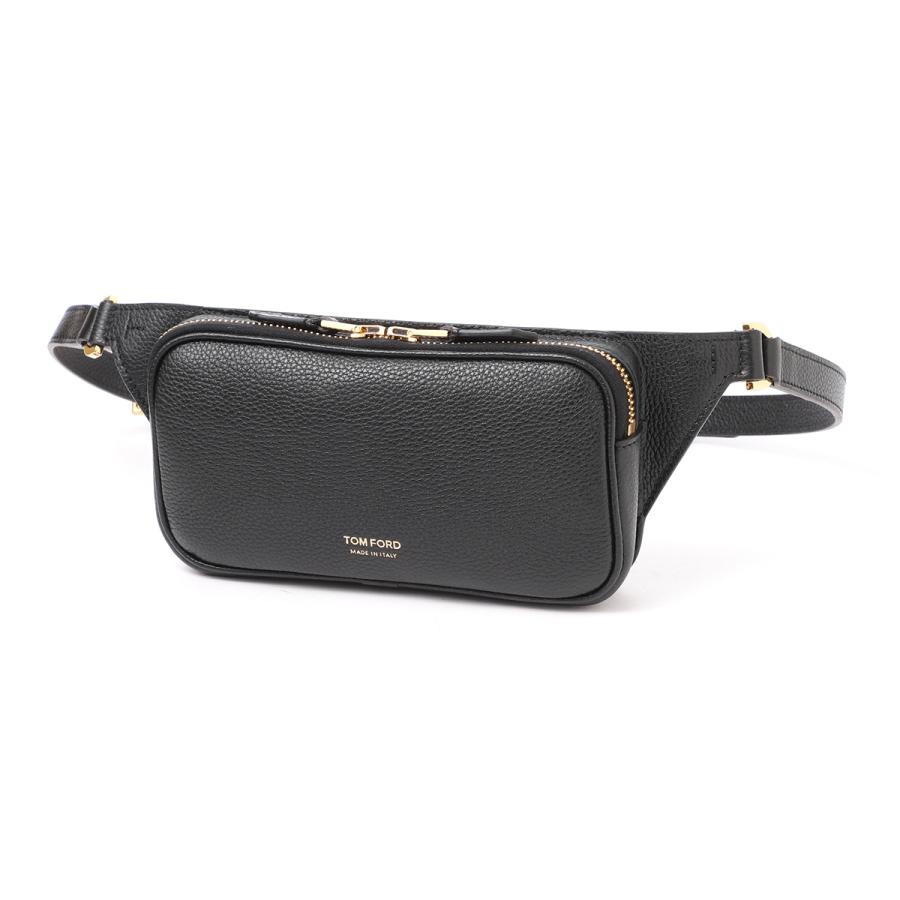 TOM FORD トムフォード ボディバッグ ベルトバッグ ブラック TOM FORD トムフォード ボディバッグ ベルトバッグ ブラック