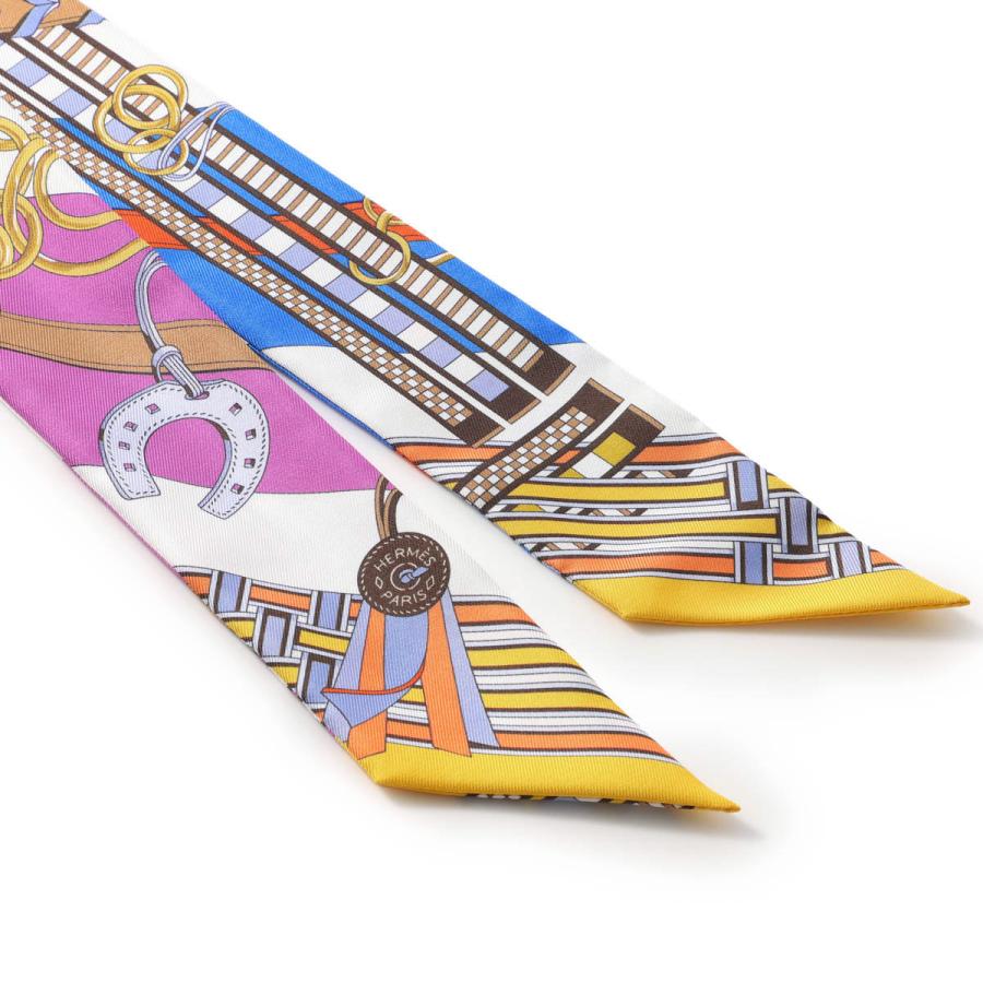 エルメス HERMES スカーフ BRIDES ET GRIS-GRIS TWILLY ツイリー