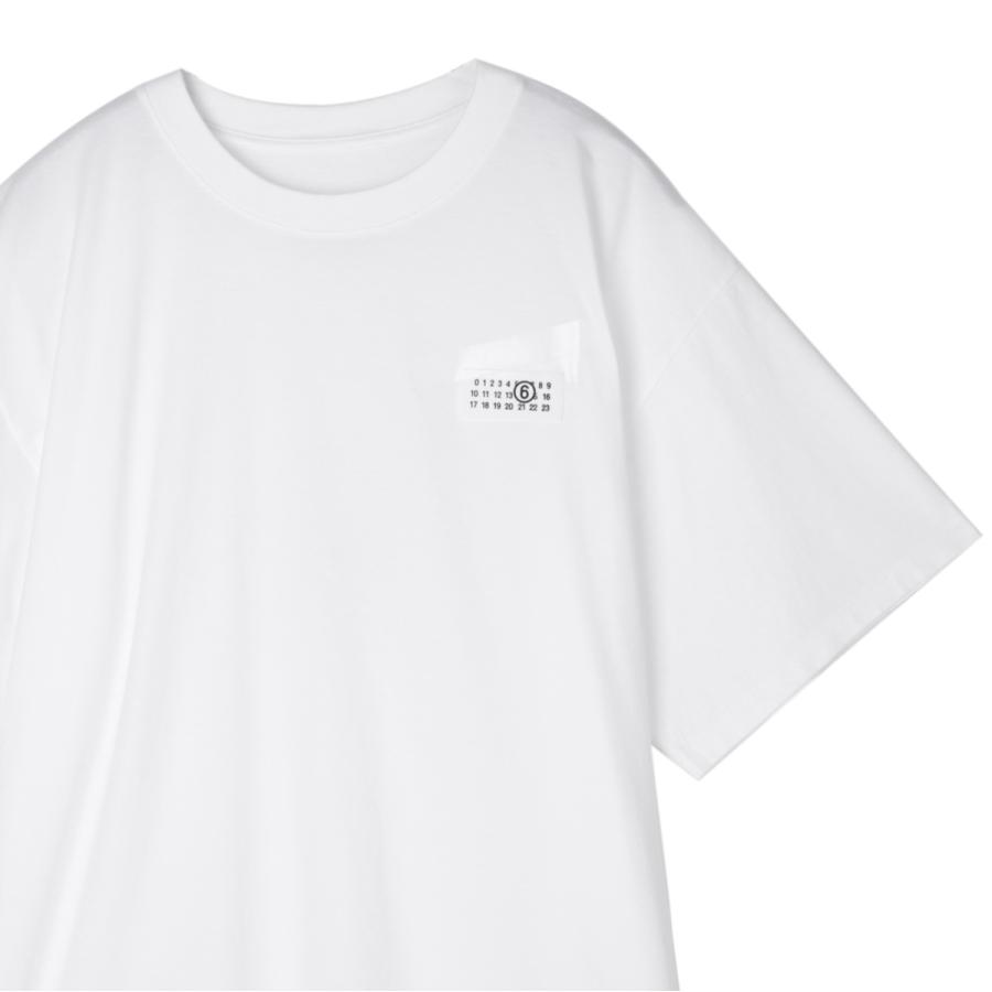 MM6 Tシャツ メゾンマルジェラ MM6 Maison Margiela Trompe l'oeil T-shirt メンズ sh2gc0030-m20048-100の画像