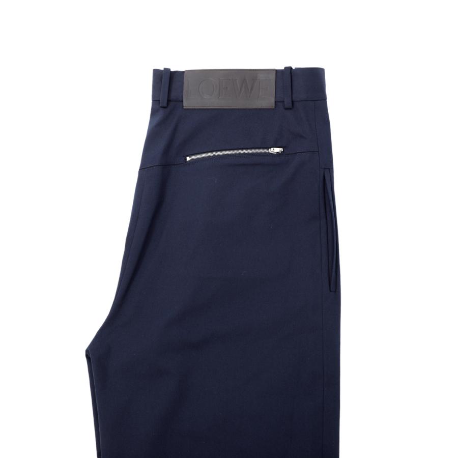 ロエベ LOEWE ワイドパンツ PUZZLE TROUSERS トラウザーズ ブルー メンズ h526y04wc9-5440｜mb-y｜04