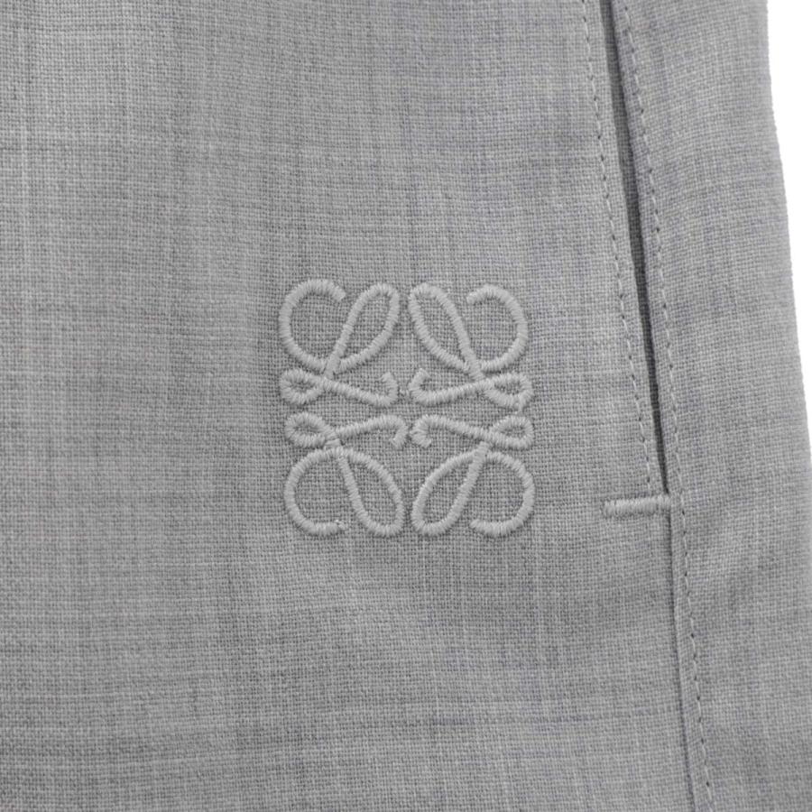 ロエベ LOEWE ウールパンツ DRAWSTRING TROUSERS トラウザーズ グレー メンズ h526y04wh5-1120の画像
