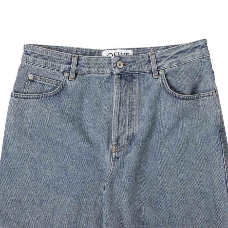 LOEWE ロエベ ボタンフライジーンズ ANAGRAM BAGGY JEANS AF LOEWE ロエベ ボタンフライジーンズ ANAGRAM BAGGY JEANS AF